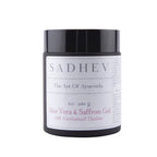 Sadhev Aloe Vera & Saffron Gel With Kumkumadi Thailam | Grocsy