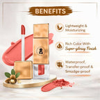 BOBI Velvet Matte Liquid Lipstick, Shade_8 POP | Grocsy
