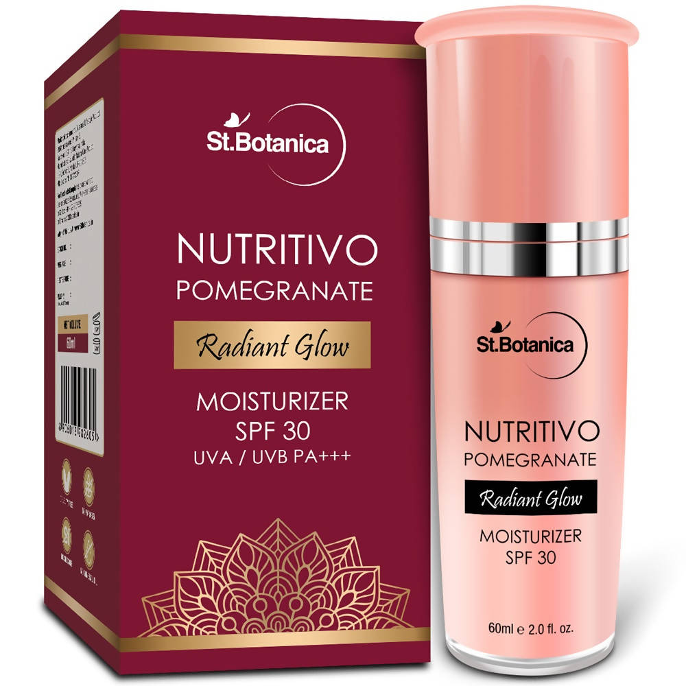 St.Botanica Nutritivo Pomegranate Radiant Glow Moisturiser SPF 30 | Grocsy