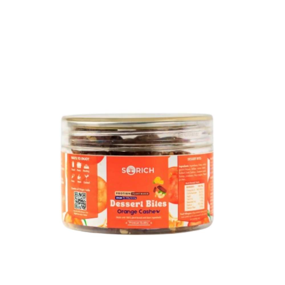 Sorich Organics Orange Cashew Bites | Grocsy