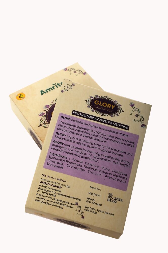 Amrita Glory Herbal Face Pack | Grocsy