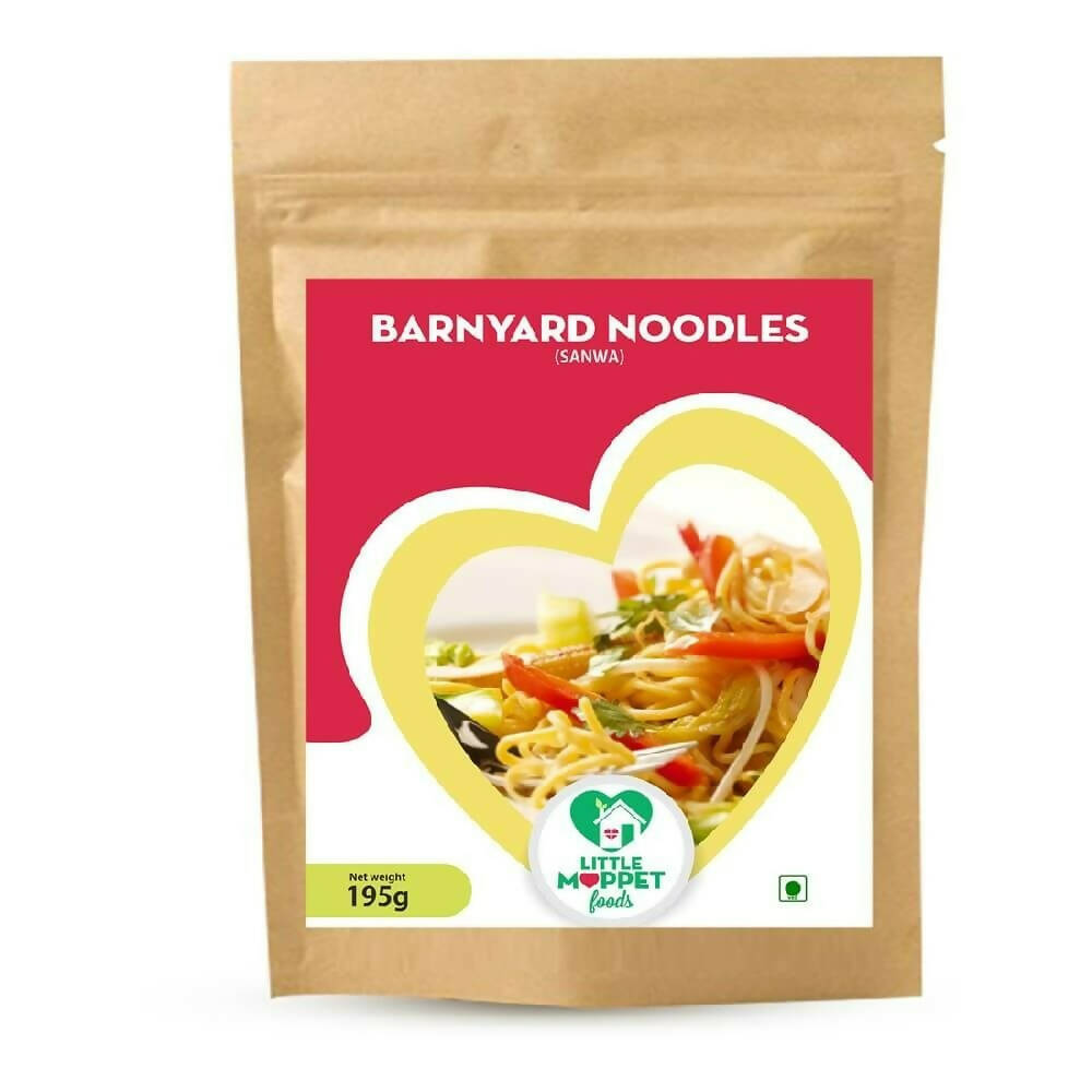 Little Moppet Foods Barnyard Millet Noodles | Grocsy