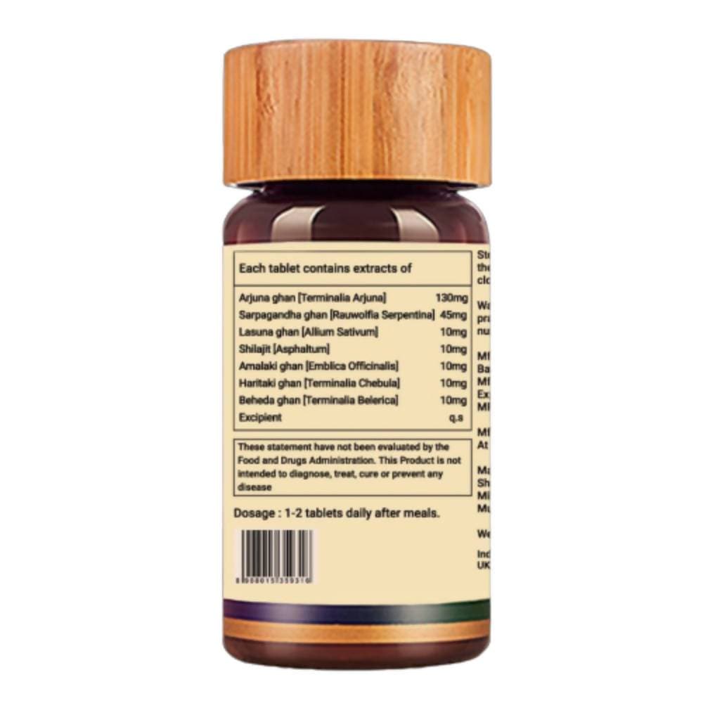 Biogetica Bipsolve (Blood Pressure Support) 80 Tablets | Grocsy