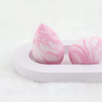 Bronson Professional Super Soft Dual Tone Pink Beauty Blender Makeup Sponge | Grocsy