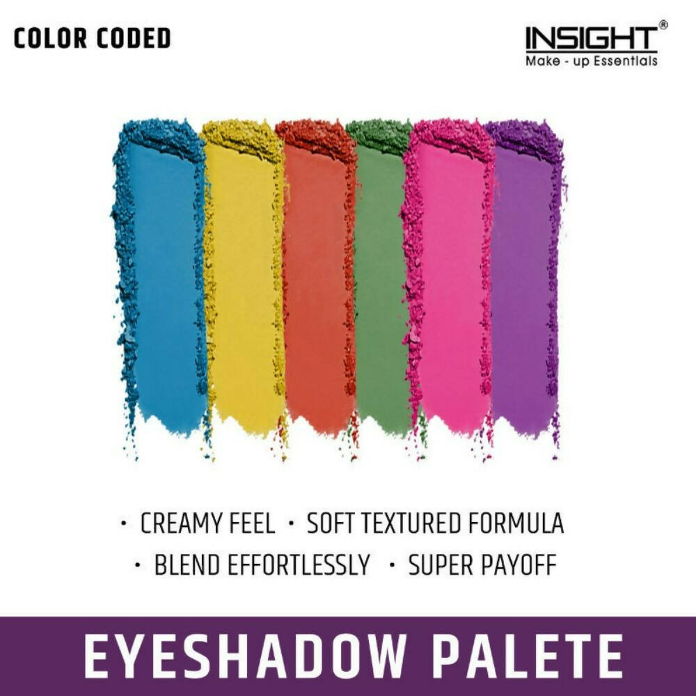Insight Cosmetics Show Time Eyeshadow Palette - Color Coded | Grocsy