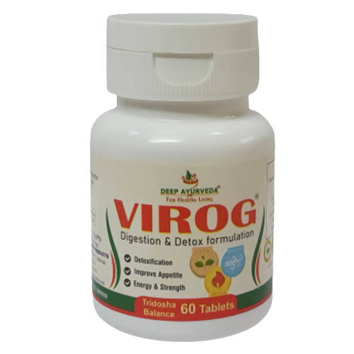 Deep Ayurveda Virog Tridosha Balance Tablets | Grocsy