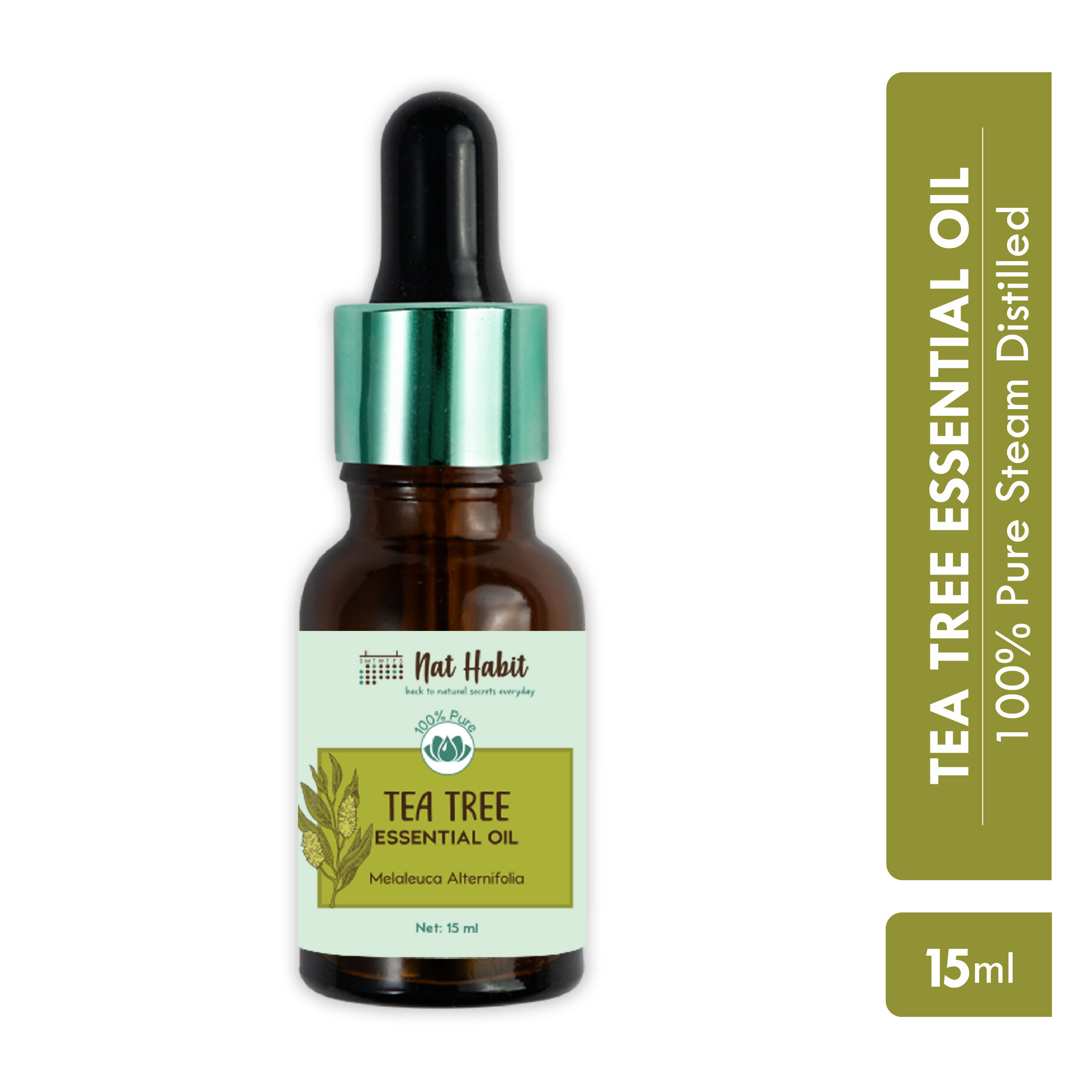 Nat Habit Tea Tree Essential Oil | Grocsy