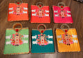 Joban Fashion Bride'S Haldi Wedding Ceremony Print Gift Bags For Wedding & Pooja Ceremony ( Pack Of 6 ) - Multicolor | Grocsy