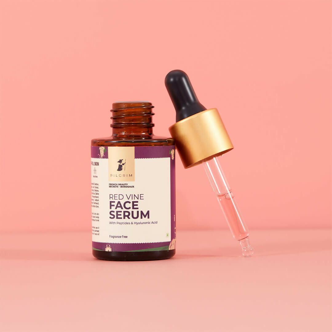 Pilgrim Red Vine Face Serum For Anti-Ageing | Grocsy