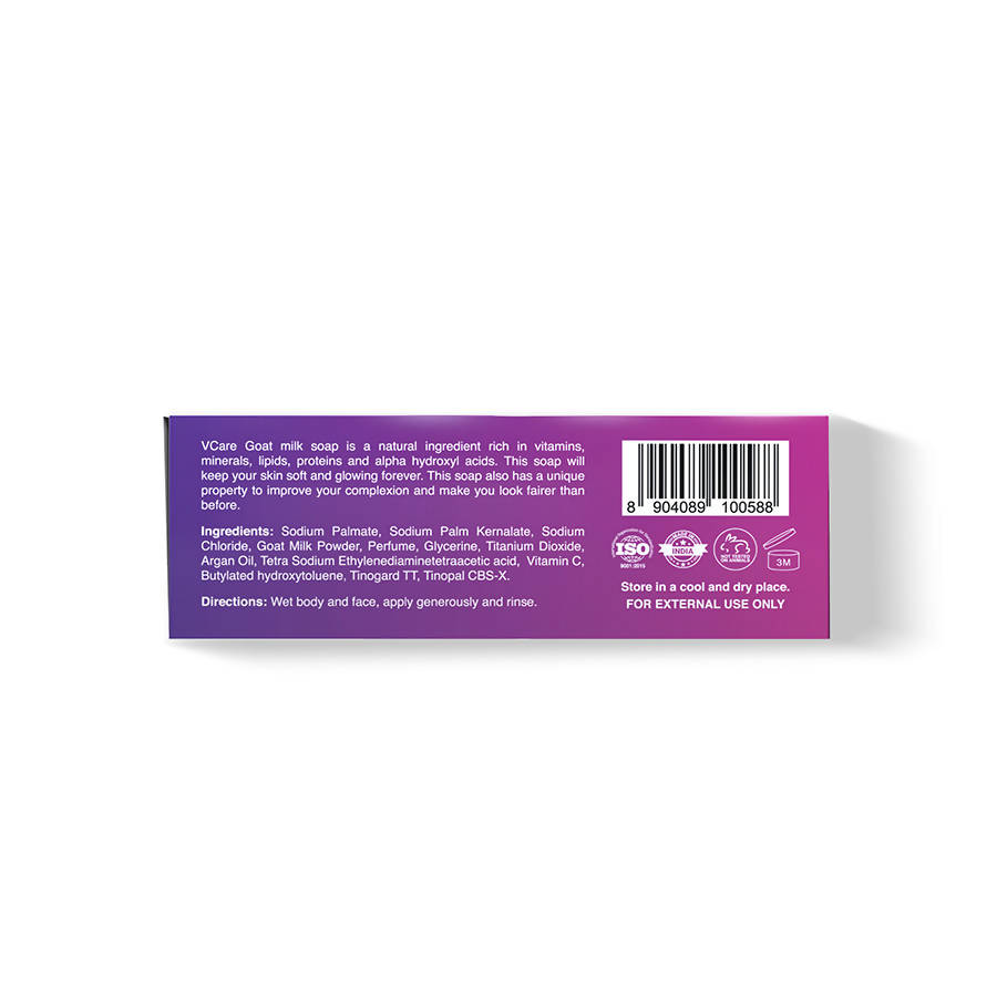 VCare Goat Milk White Soap | Grocsy