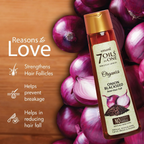 Emami 7 Oils In One Organics Onion Blackseed Hair Oil | Grocsy
