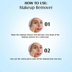 Glam21 Makeup Remover For Water-Proof & Long Lasting Makeup - Blue | Grocsy