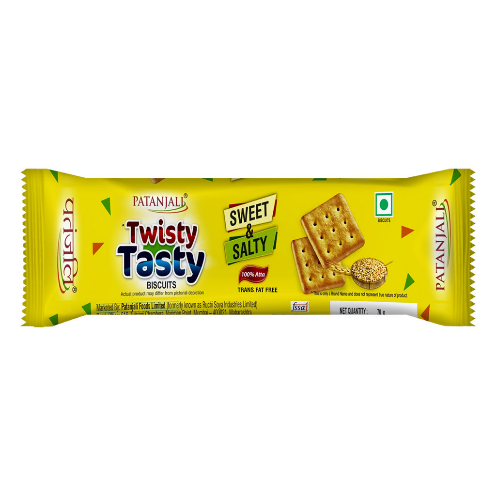 Patanjali Twisty Tasty Biscuits