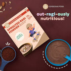 Conscious Food Sprouted Ragi Powder | Grocsy