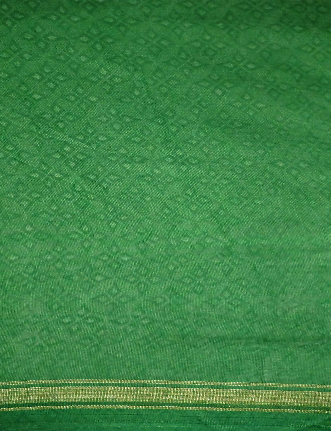 Multi Shades Of Red And Green Kalamkaari Design Semi Chanderi Saree By Gayathri Reddy Designer Studio | Grocsy
