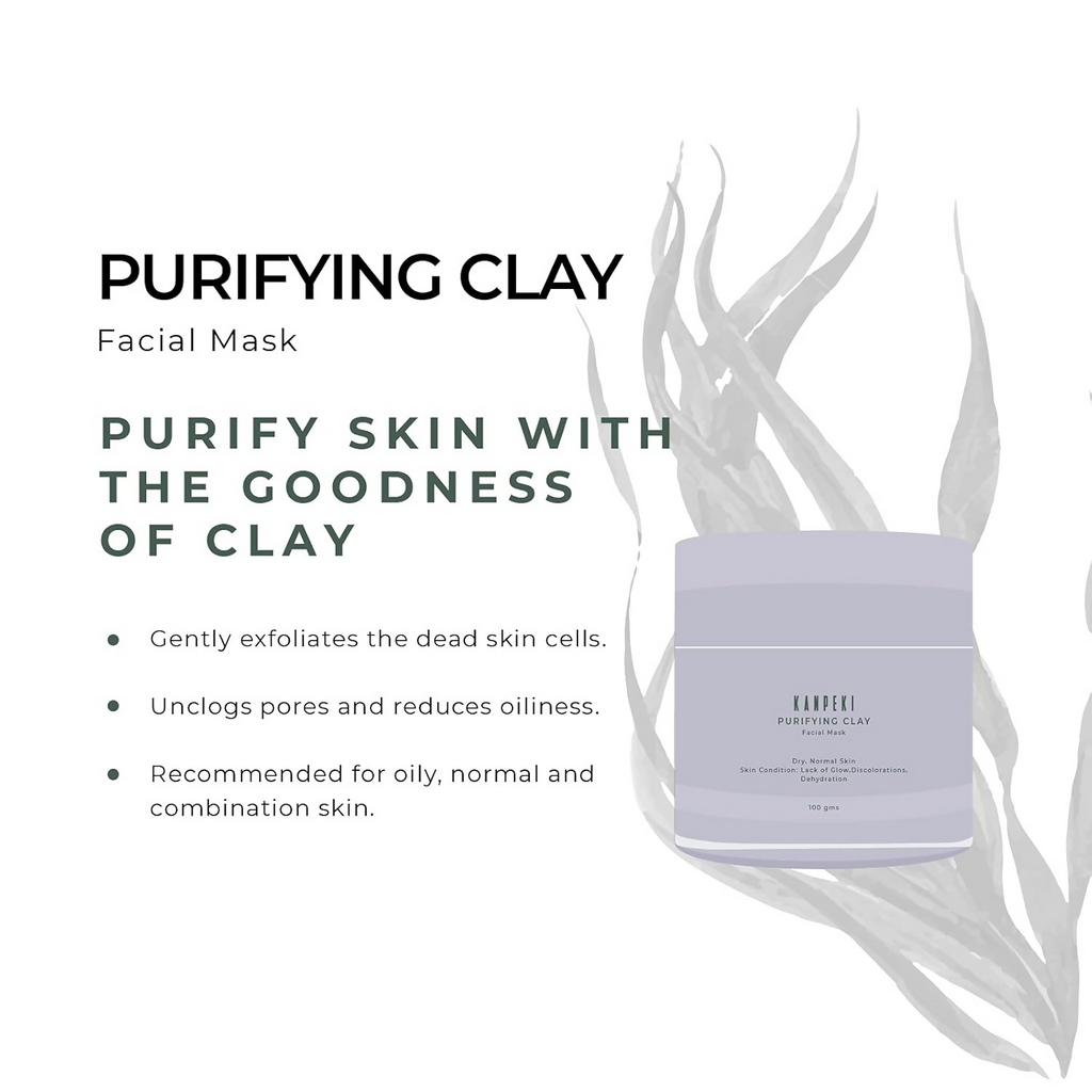 Kanpeki Purifying Facial Clay Mask | Grocsy
