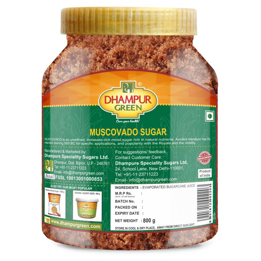 Dhampur Green Muscovado Sugar | Grocsy