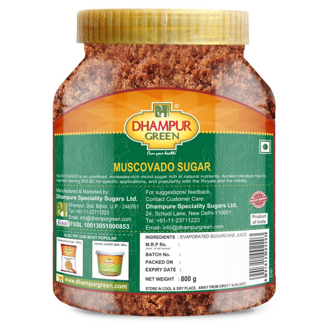 Dhampur Green Muscovado Sugar | Grocsy