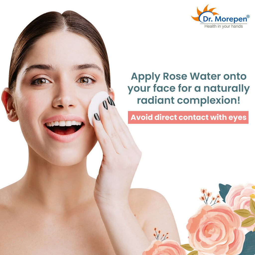 Dr. Morepen Pure & Natural Rose Water Spray | Grocsy