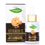 VI-JOHN Prakritik Vitamin C Face Serum Brightening, Anti-Aging & Glowing Skin, 100% Bio-Actives | Grocsy