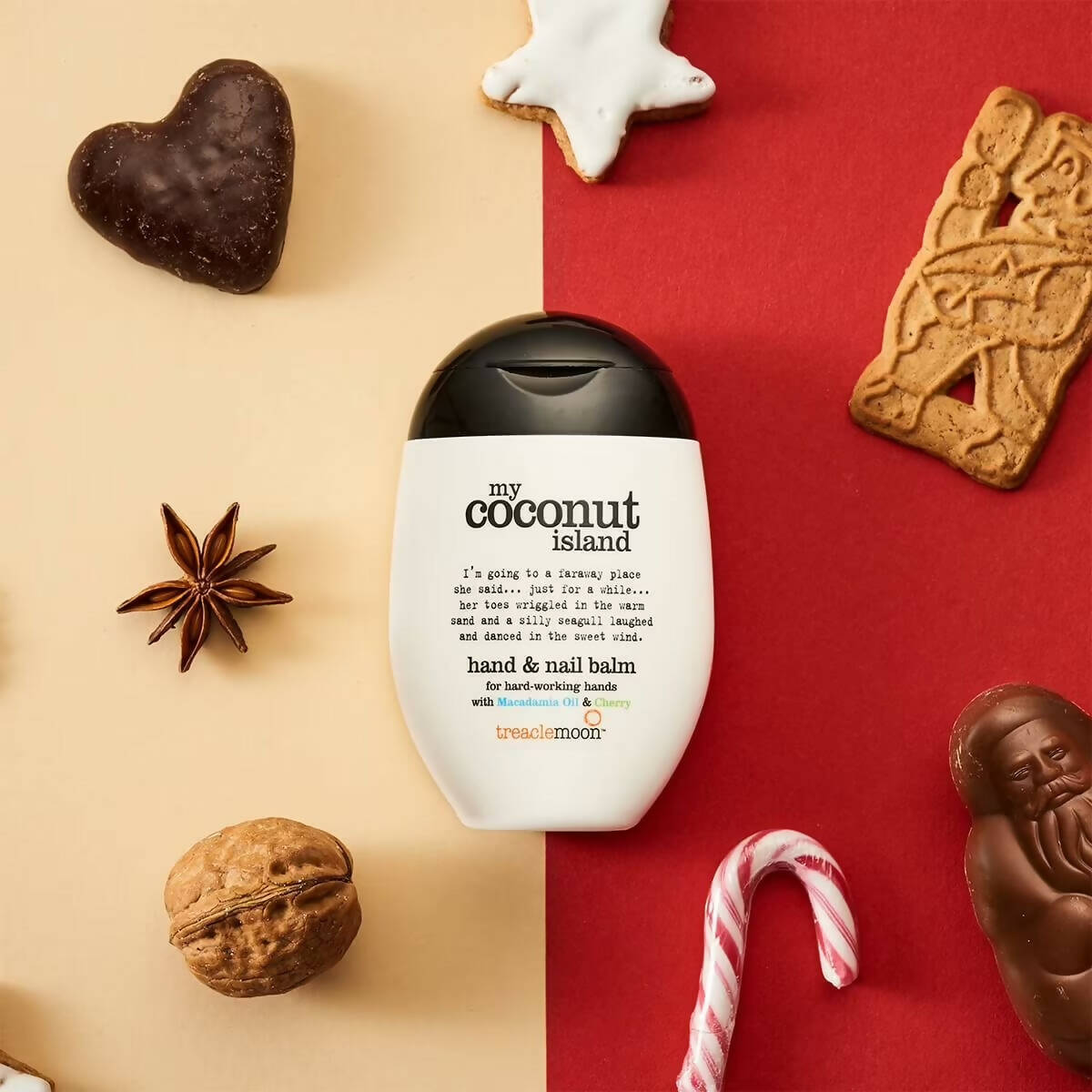 Treaclemoon My coconut Island Sos Balm Cream For Hand & Nail | Grocsy