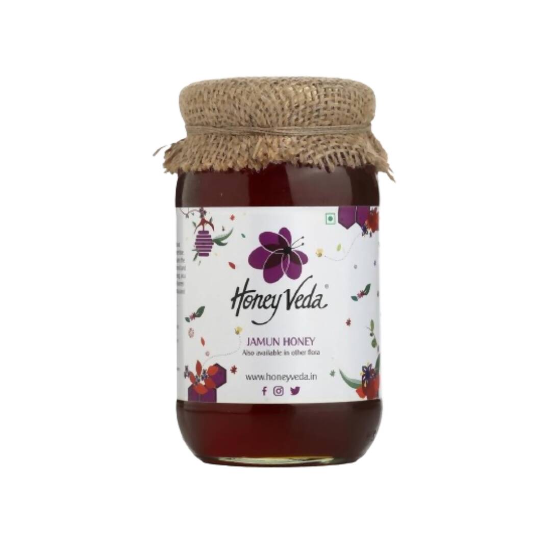 HoneyVeda Jamun Raw Honey | Grocsy