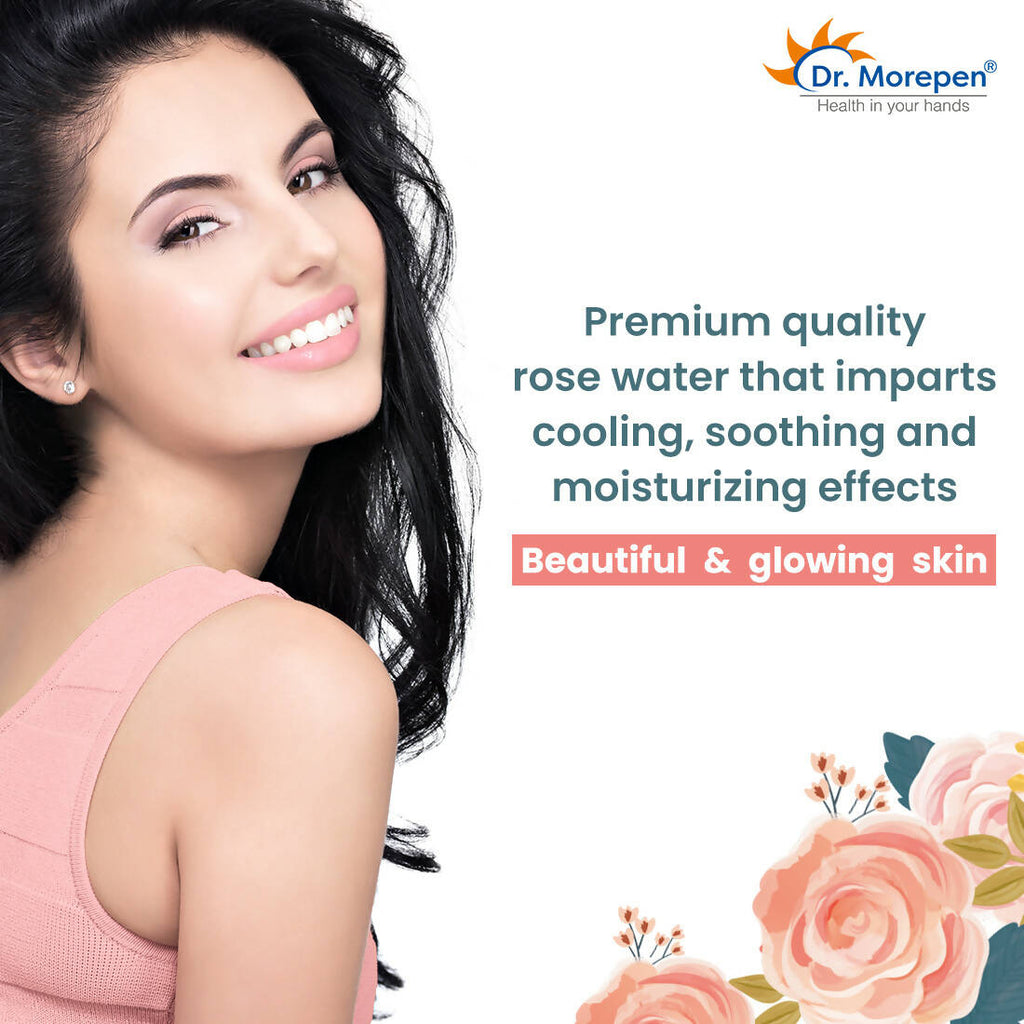 Dr. Morepen Pure & Natural Rose Water Spray | Grocsy
