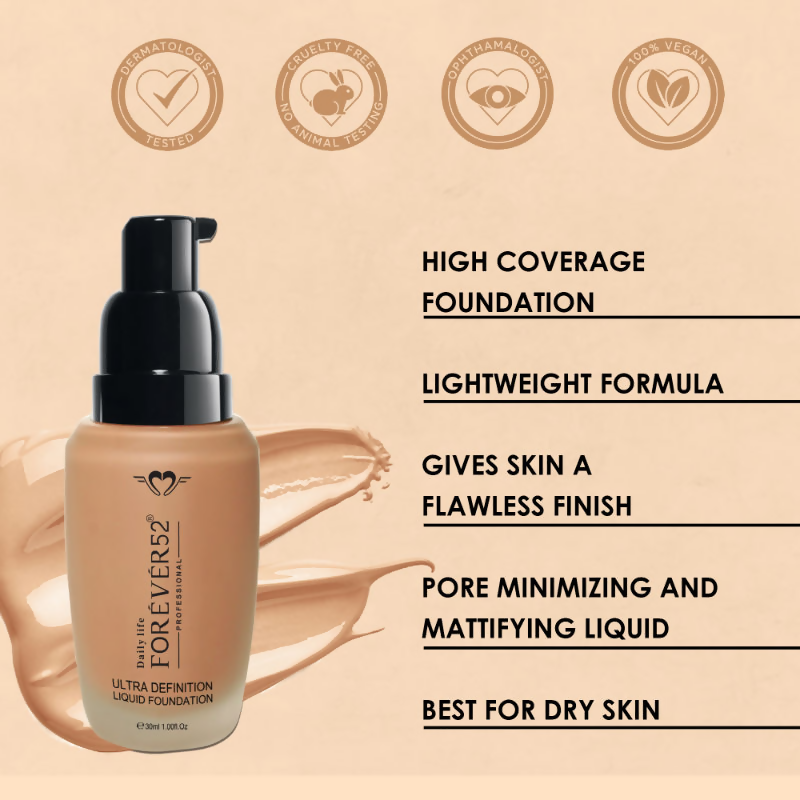 Daily Life Forever52 Ultra Definition Liquid Foundation - FLF015 Pecan | Grocsy