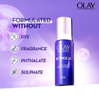 Olay Retinol Kit For Overnight Repair - Serum With Free Cleanser | Grocsy