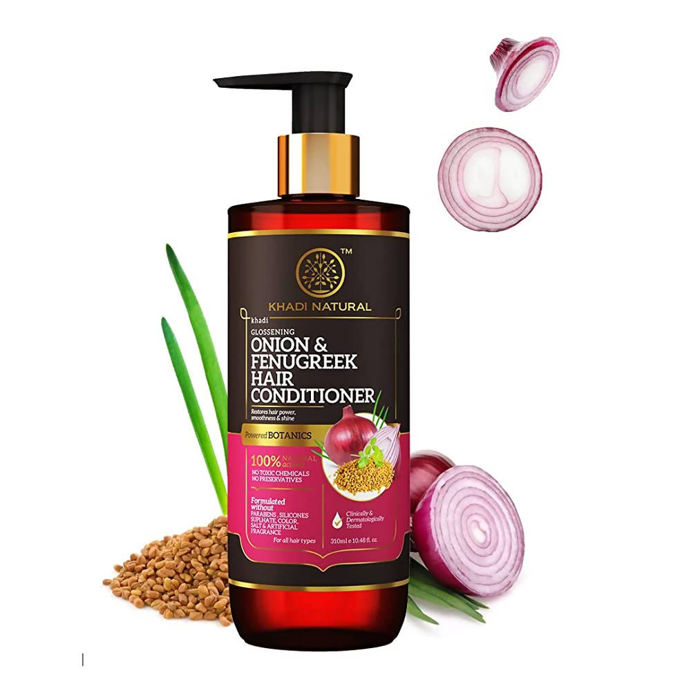 Khadi Natural Onion & Fenugreek Hair Conditioner | Grocsy