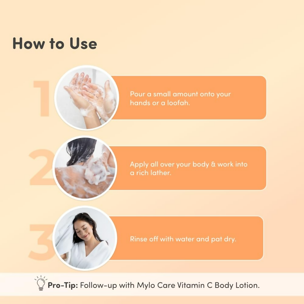 Mylo Care Vitamin C Body Wash with Honey | Grocsy