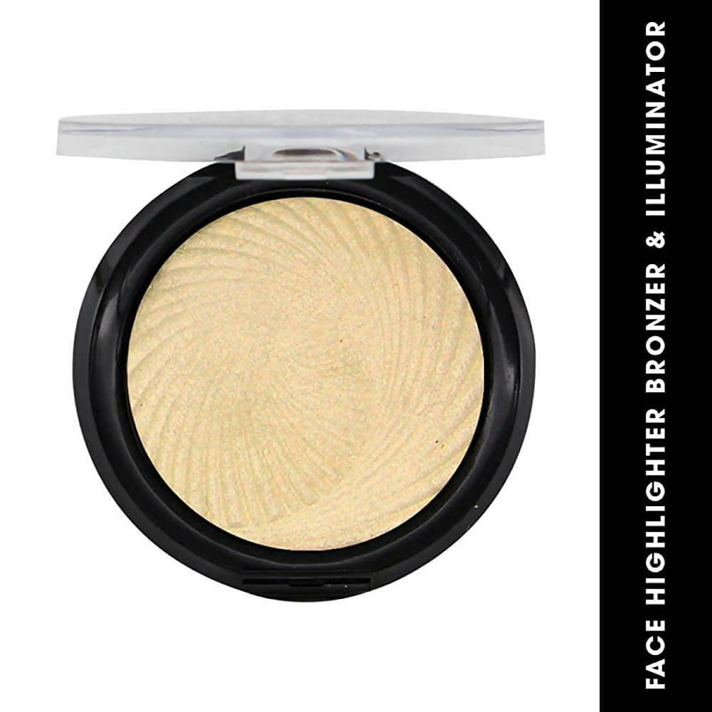 Fashion Colour Face Highlighter Bronzer & Illuminator-Shade 03 (All Skin Tone) | Grocsy