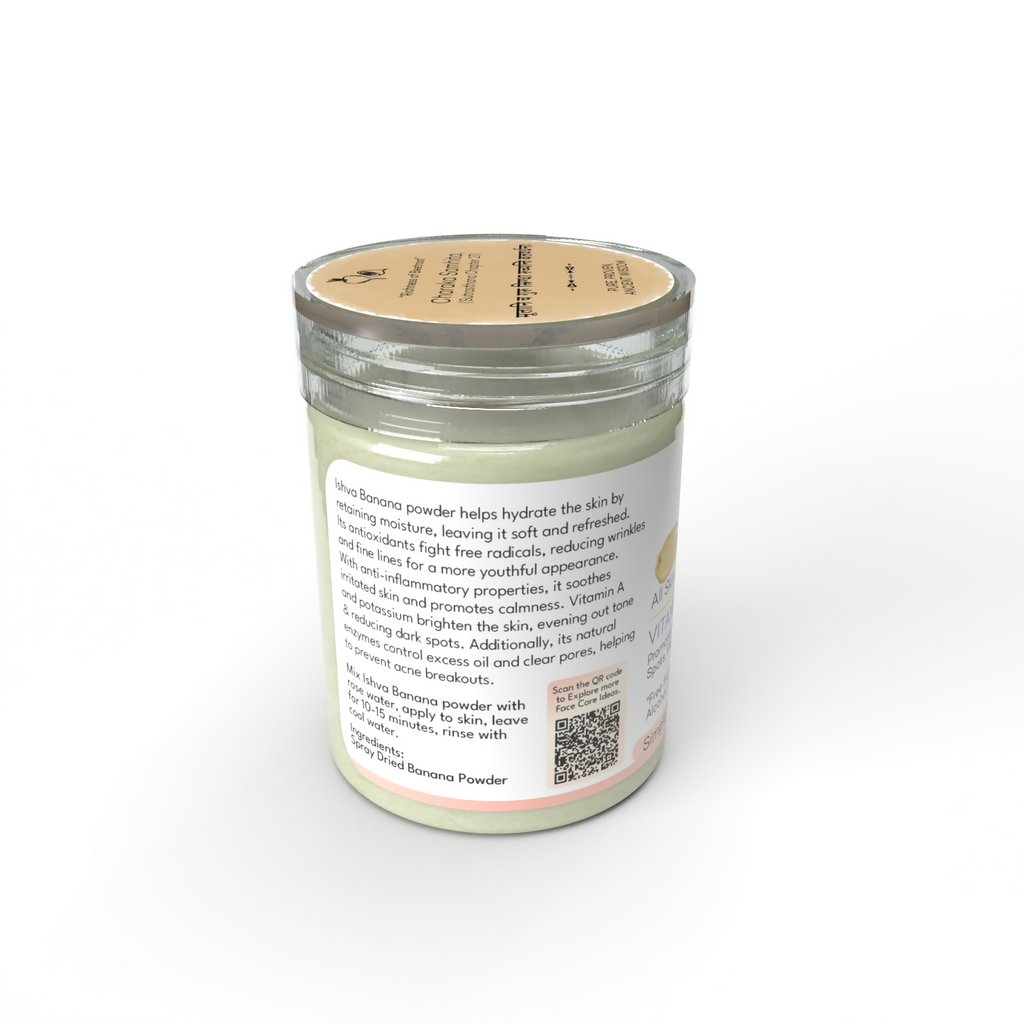 Ishva Banana Powder For Skin | Grocsy