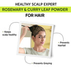 Alps Goodness Rosemary Hair Essentials Kit - Rosemary Water Spray , Rosemary Essential Oil & Rosemary & Curry Leaf Powder | Grocsy