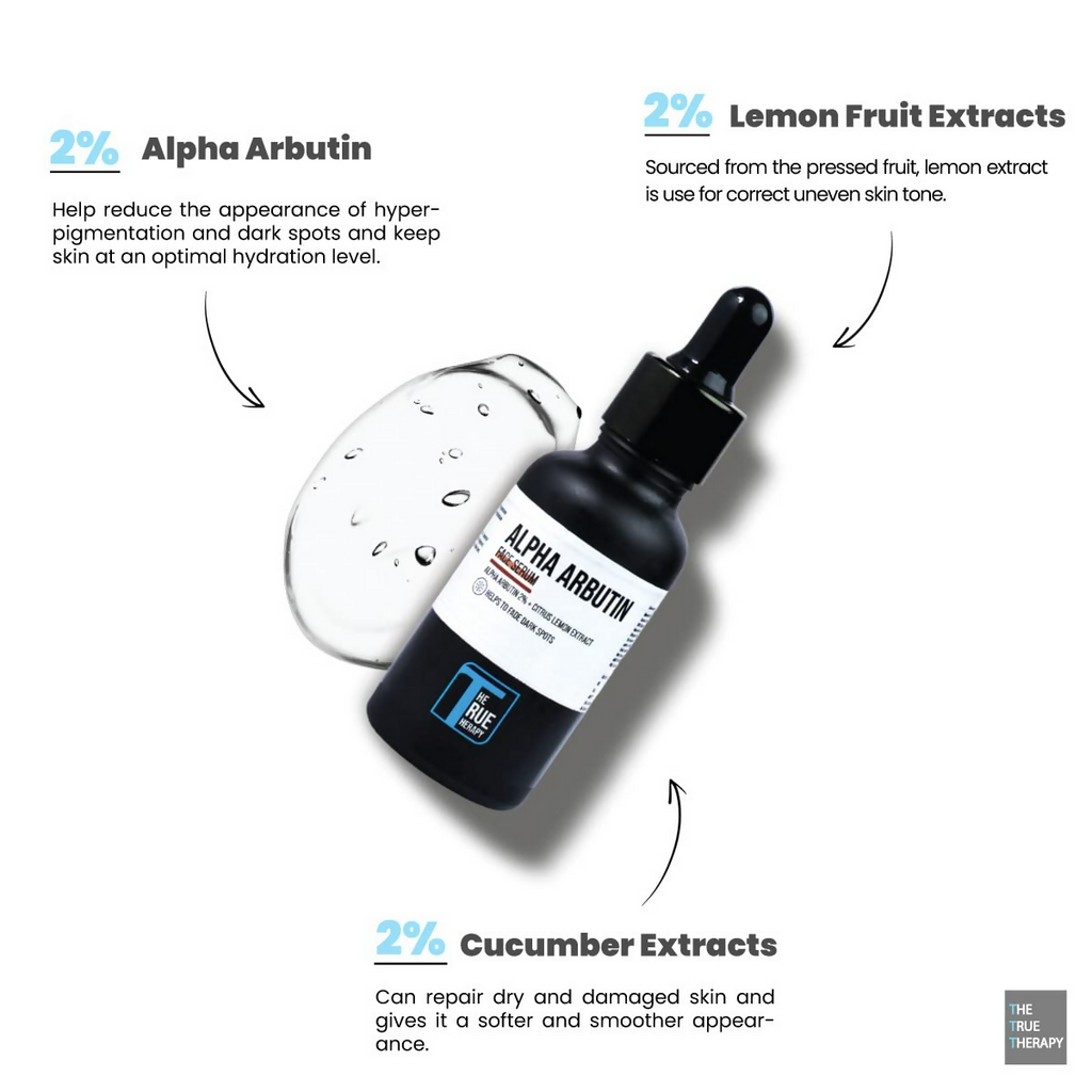 The True Therapy 2% Alpha Arbutin Serum | Grocsy