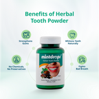 Mintdrops Herbal Tooth Powder | Grocsy
