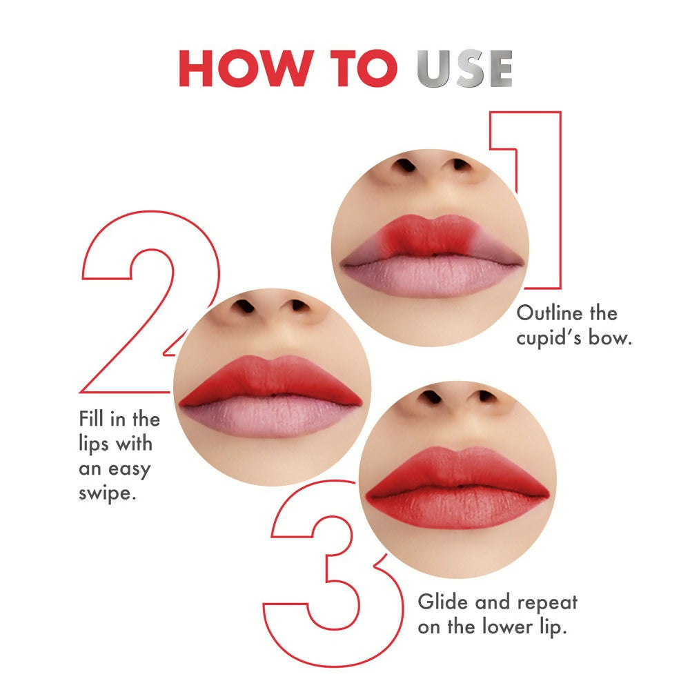 Lakme Cushion Matte Lipstick - Brown Buzz | Grocsy