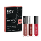 Love Earth Liquid Mousse Matte Lipstick - Brights | Grocsy