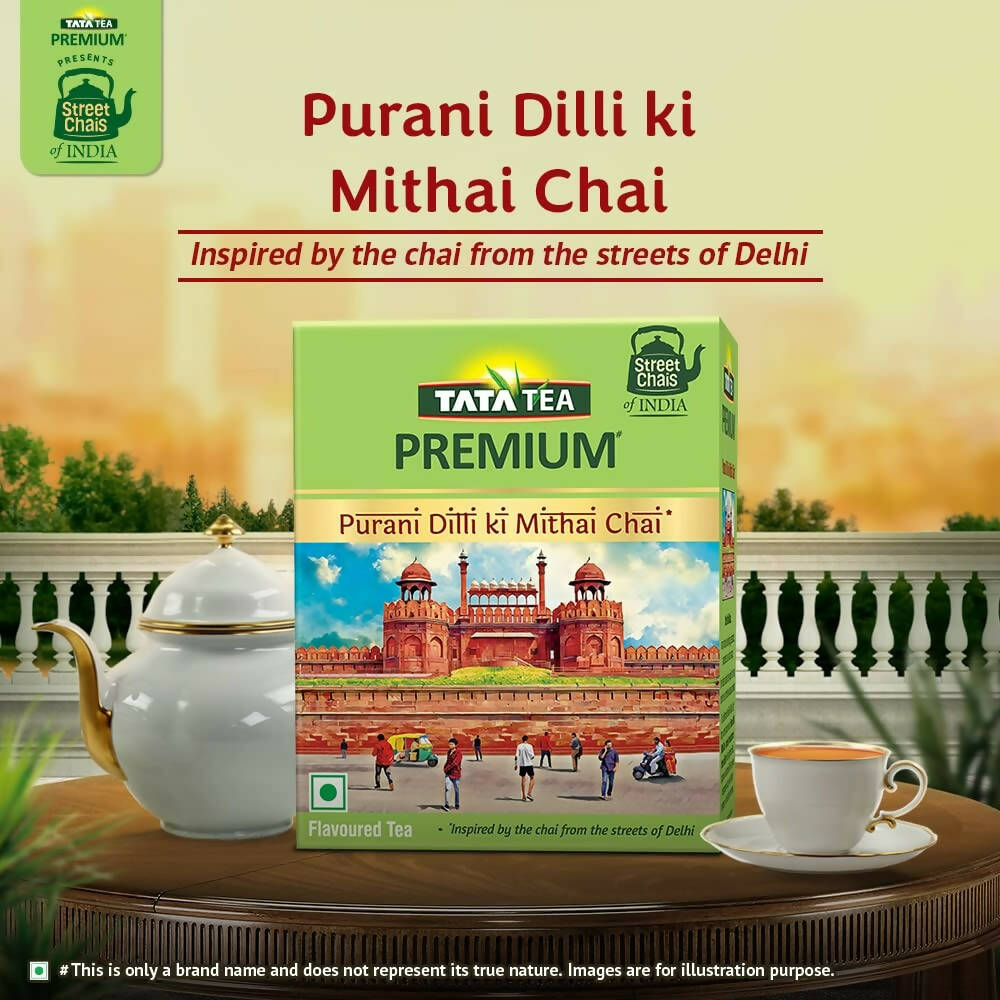 Tata Tea Premium Purani Dilli Ki Mithai Chai | Grocsy