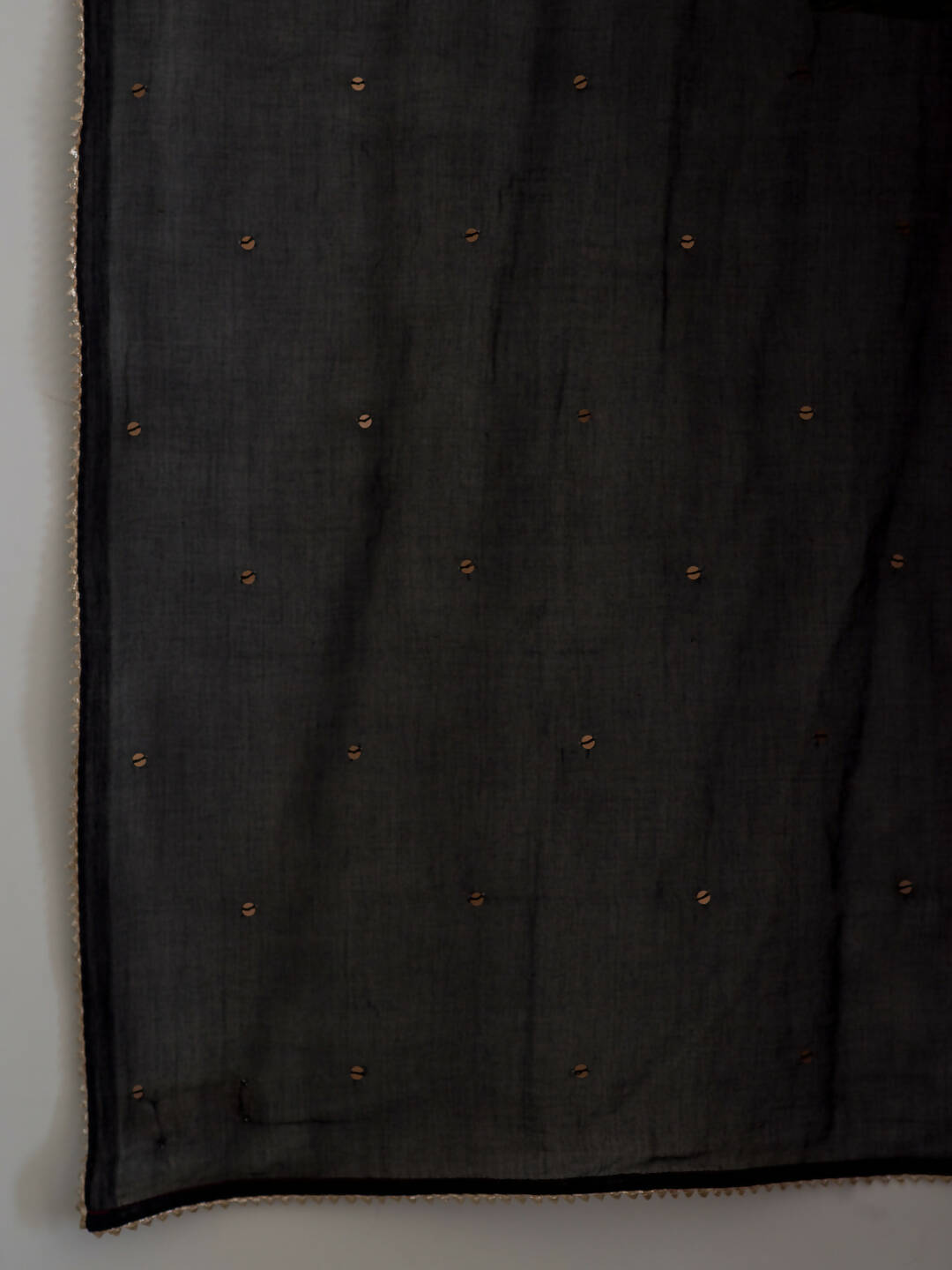 Suta Black Woven Design Pure Cotton Saree | Grocsy