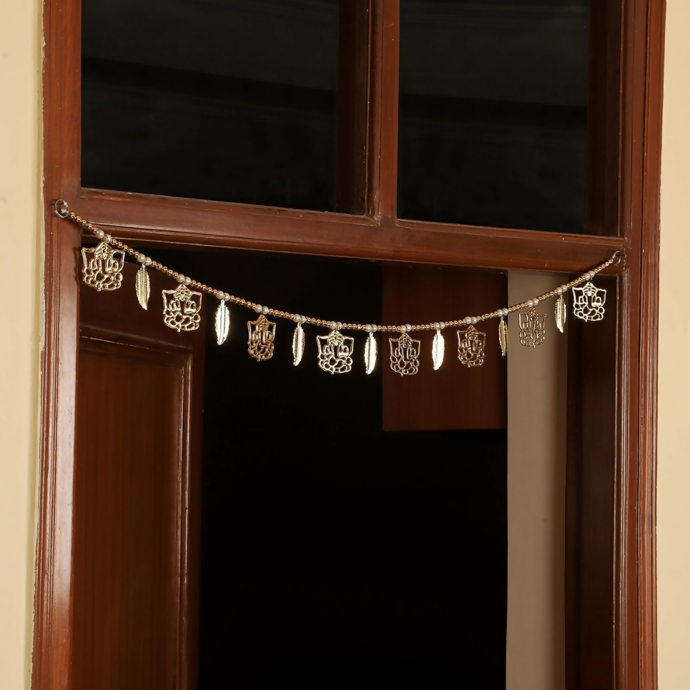 Tied Ribbons Torans - Golden | Grocsy