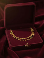 NVR Women Gold Plated Multicolour Minimal chain | Grocsy