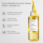 Kimirica Sweet Almond Oil For Hair & Glowing Skin | Grocsy