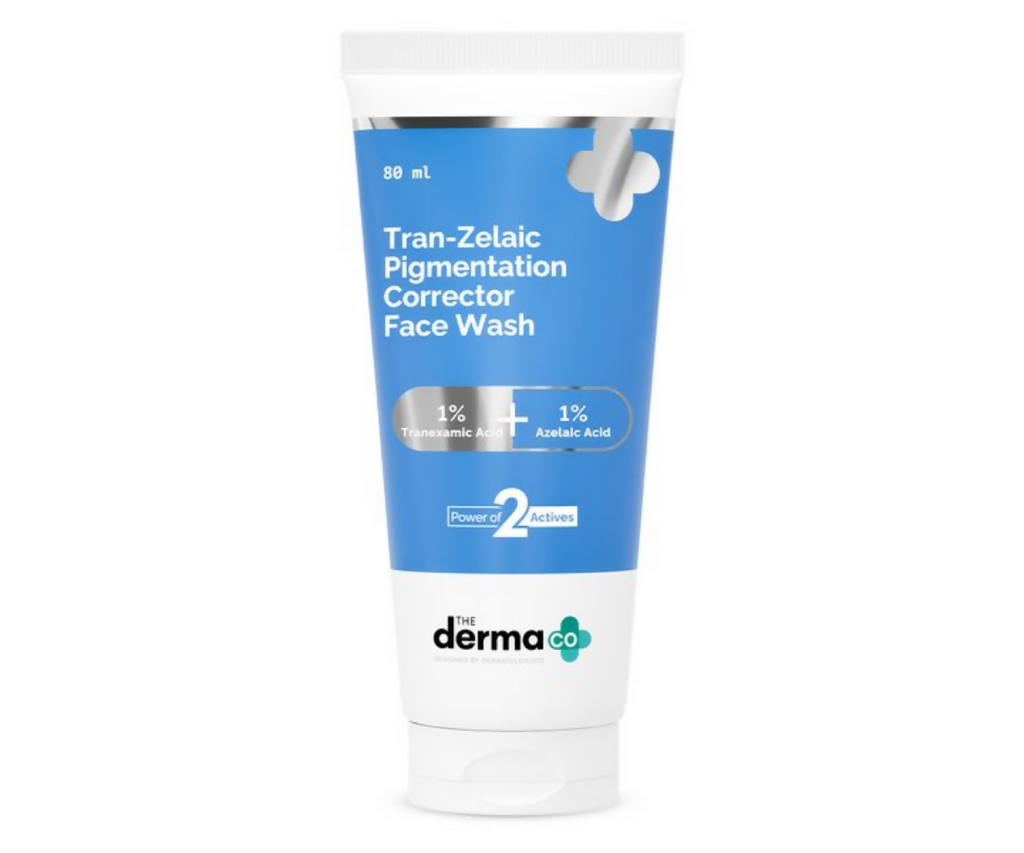 The Derma Co Tran-Zelaic Pigmentation Corrector Face Wash | Grocsy