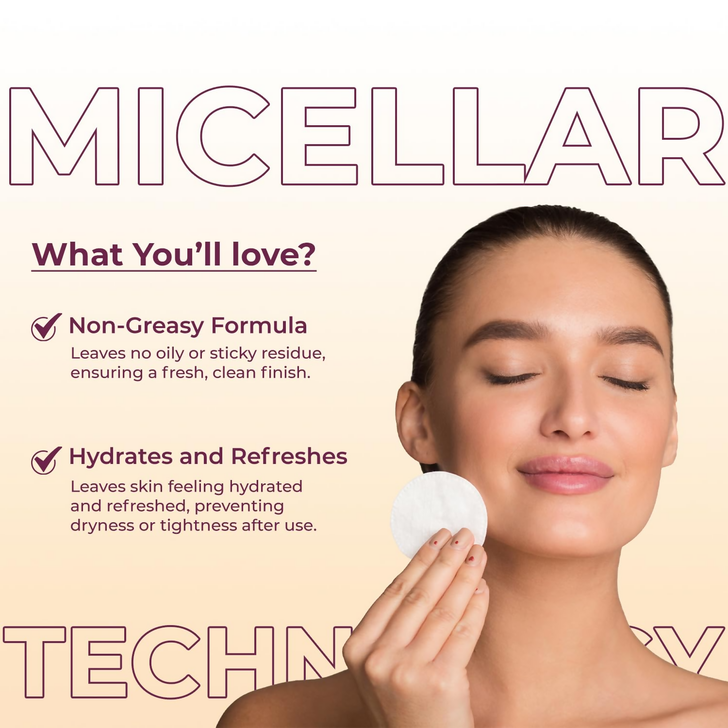 Pearlville Luxe Collection Make Up Remover | Grocsy