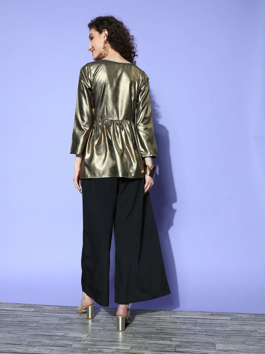 Ahalyaa Women's Traditional Wea Co-ods - Black | Grocsy