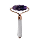 Zobha Genuine Amethyst Spike Head Roller | Grocsy