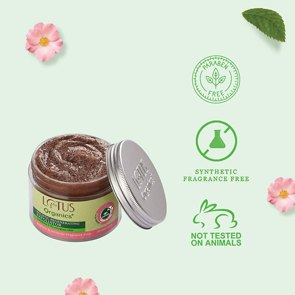 Lotus Organics+ Holistic Regenerating Exfoliator | Grocsy