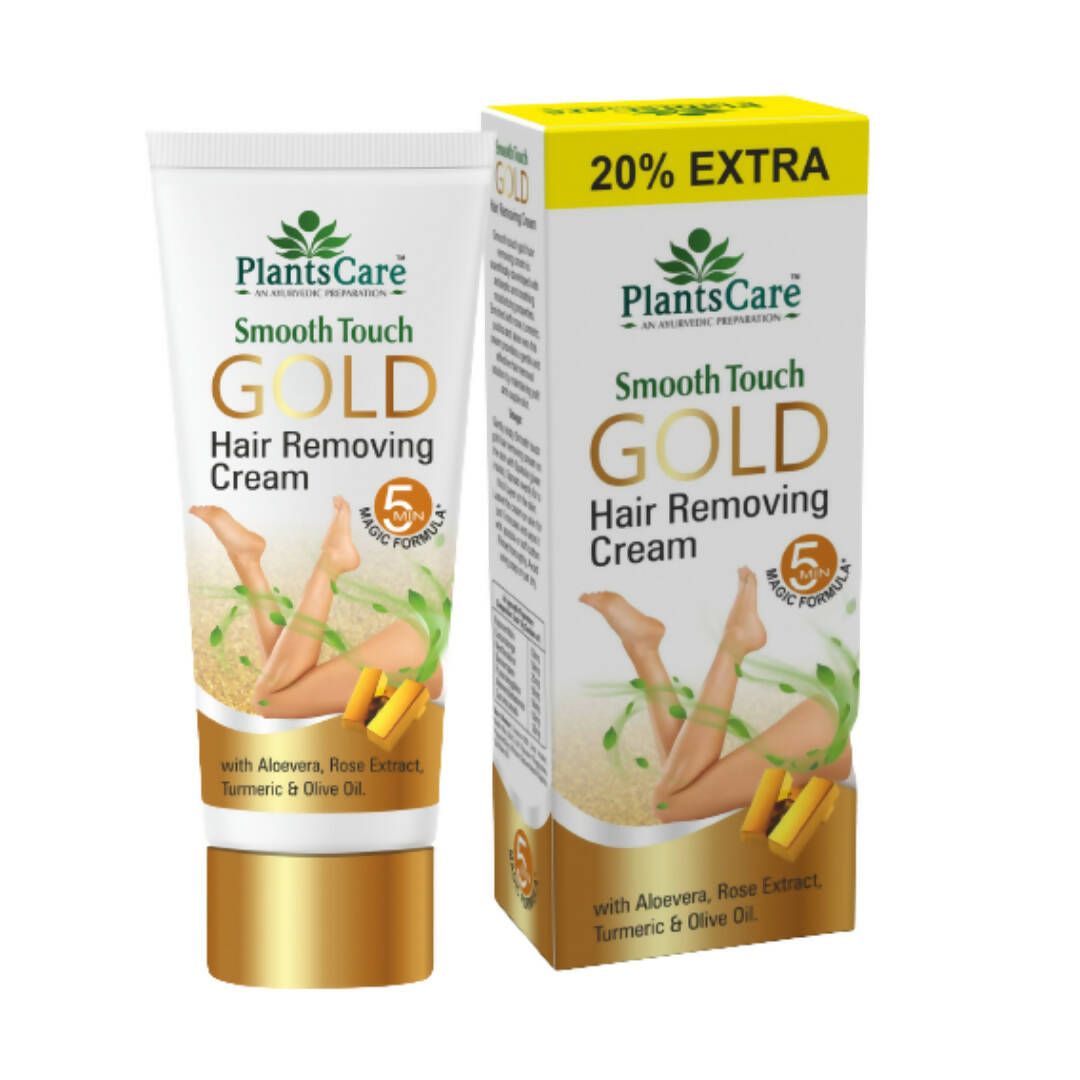 Plants Care Smooth Touch Gold Hair Removing Cream | Grocsy