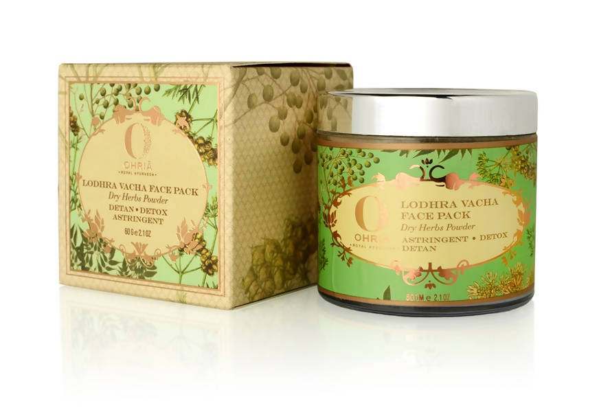 Ohria Ayurveda Lodhra Vacha Face Pack | Grocsy